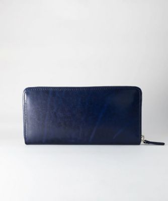 ルーガショルダー＆アースレザー ラウンドファスナー長財布 6420